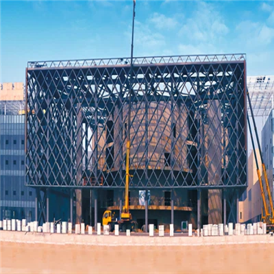 Zavareni sferični okvir od čelične mreže